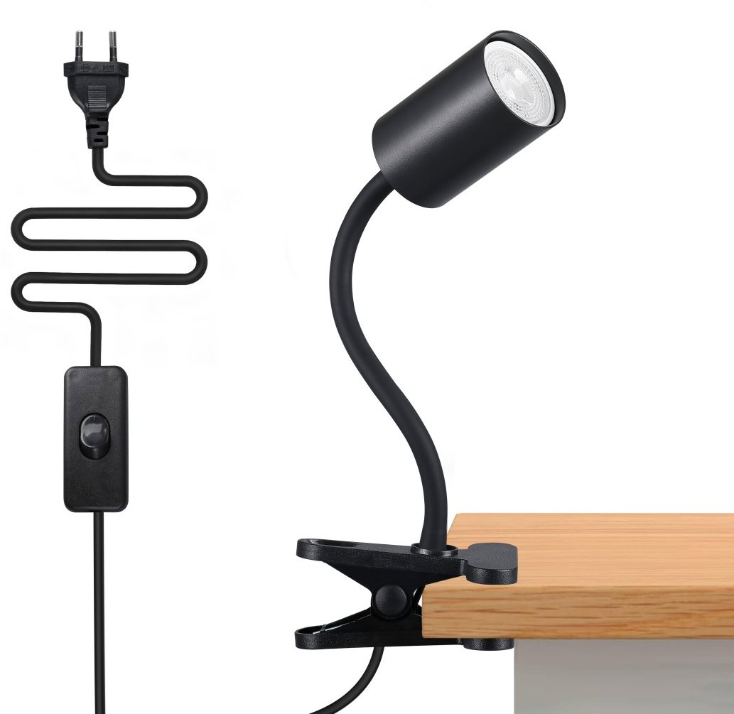 IMMAX PUNTO KLIP flexibilní, černá