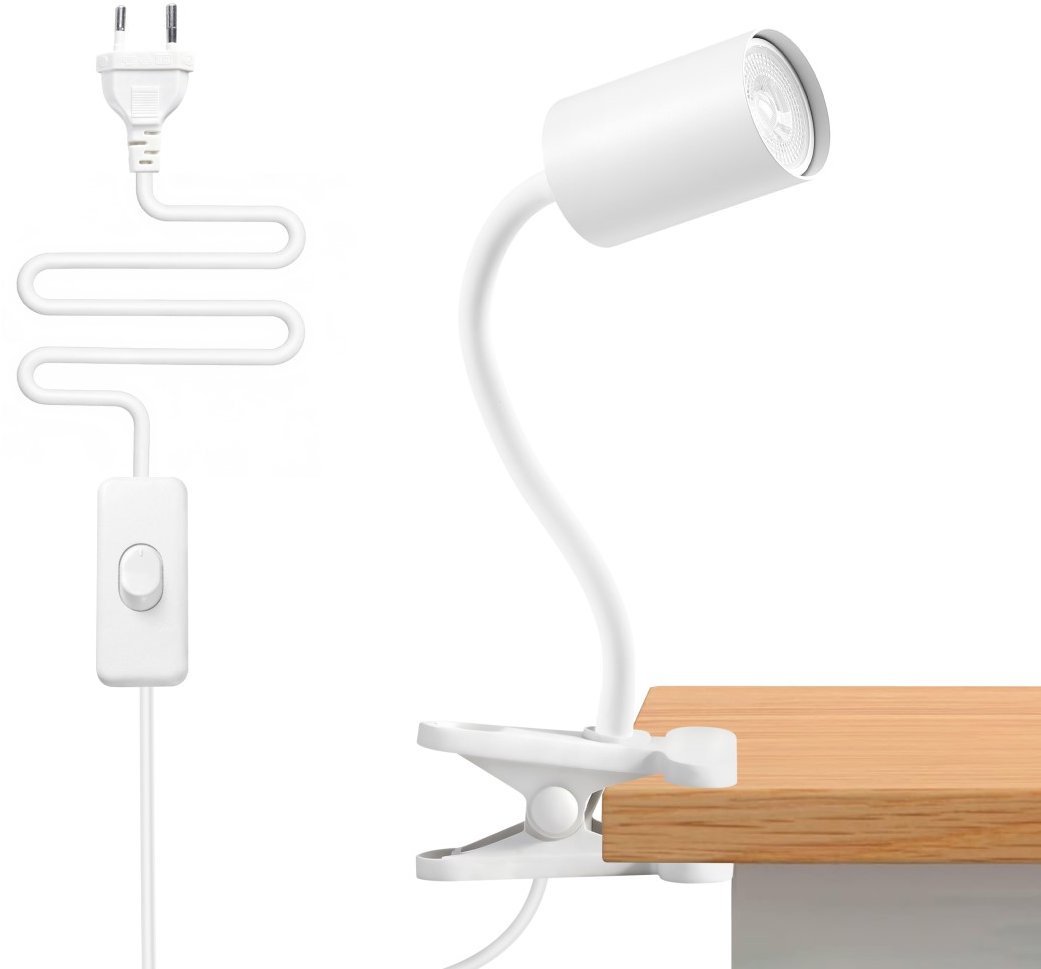 IMMAX PUNTO KLIP flexibilní, bílá