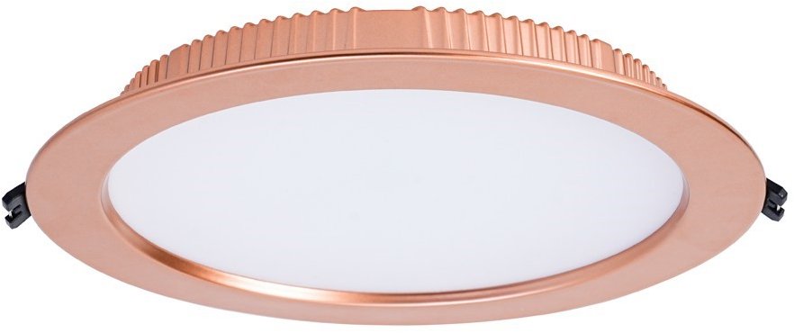 IMMAX NEO DOWN podhledové/stropní 23 cm 36 W WIFI BEACON CCT měď/rose gold