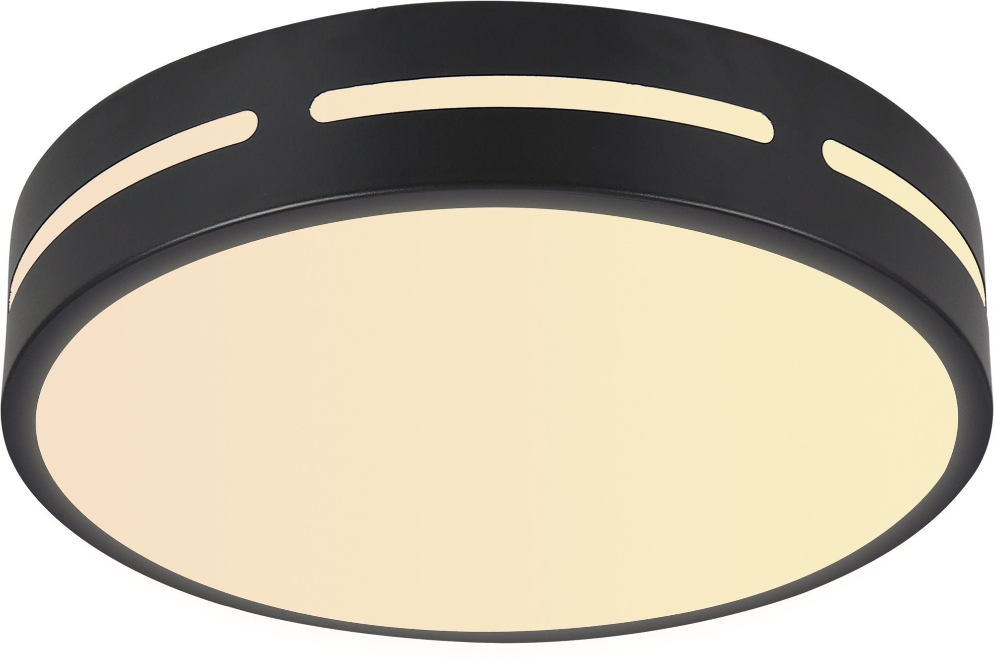 IMMAX NEO LITE PERFECTO Smart stropní svítidlo kruh 50cm, 48W černé Tuya WiFi