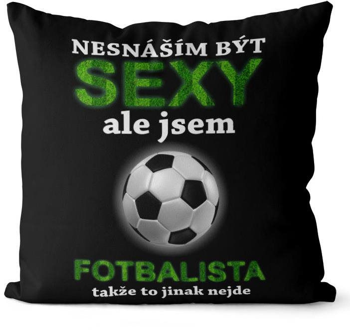 Impar polštář Sexy fotbalista