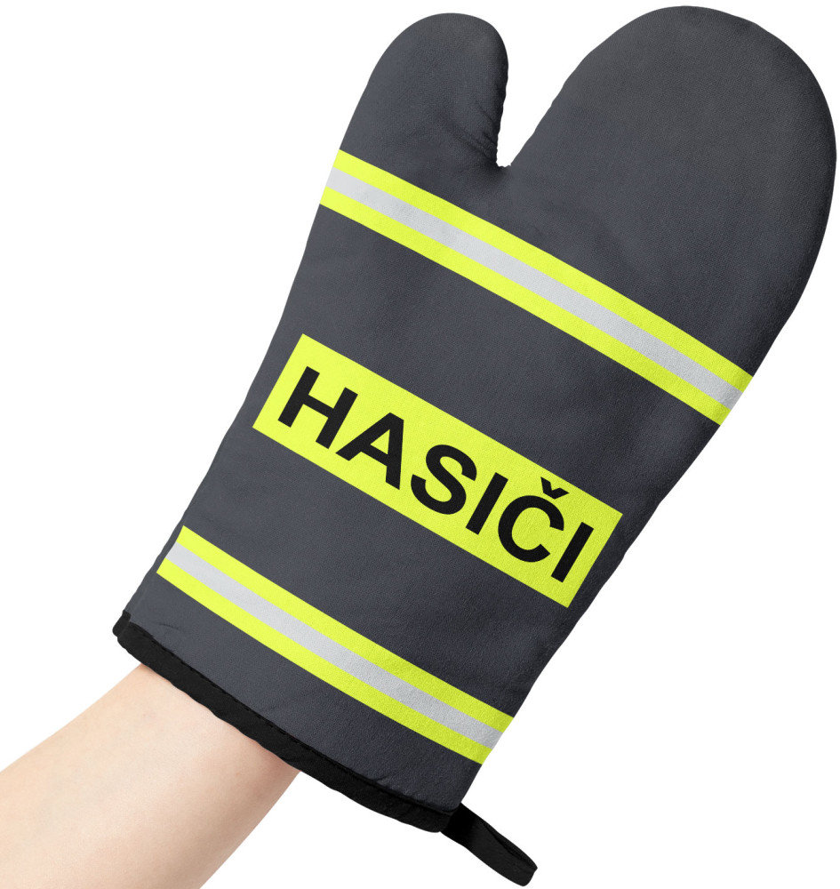 Impar Kuchyňská chňapka Hasiči – pruhy
