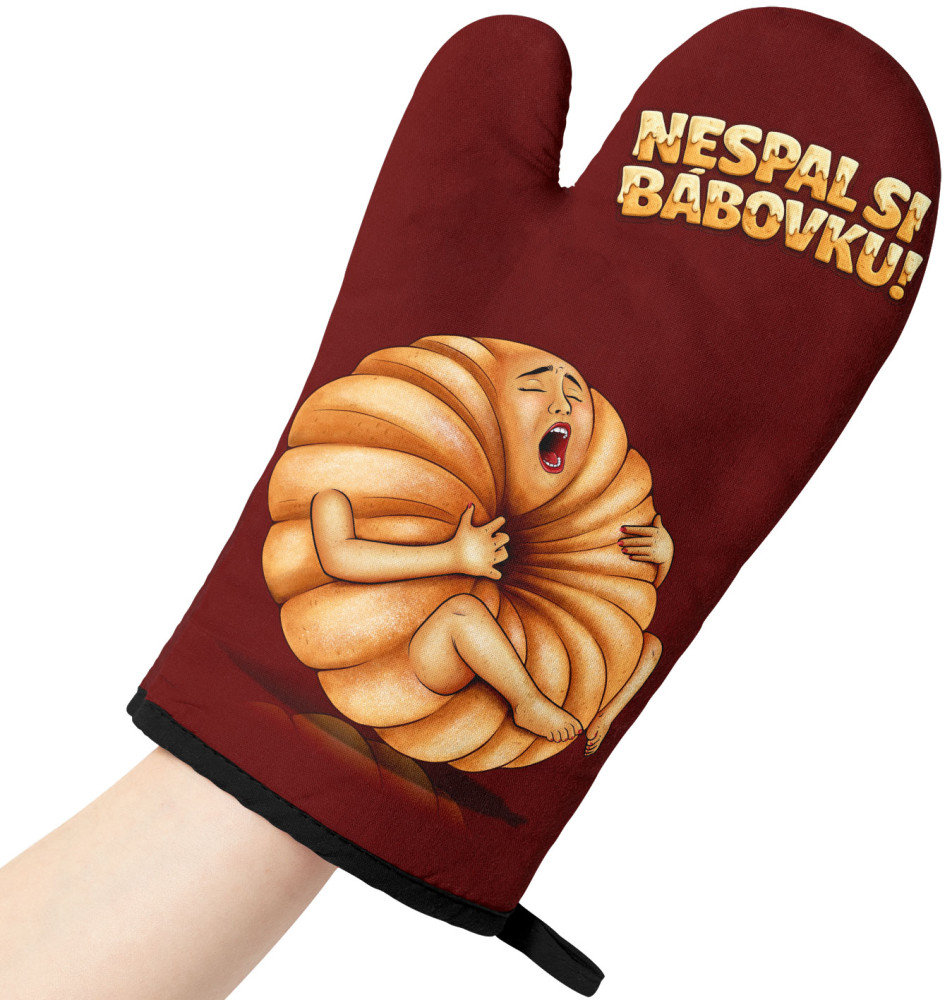 Impar Kuchyňská chňapka Nespal si bábovku