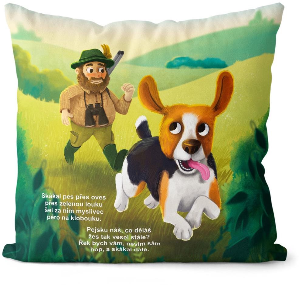 Impar polštář Skákal pes