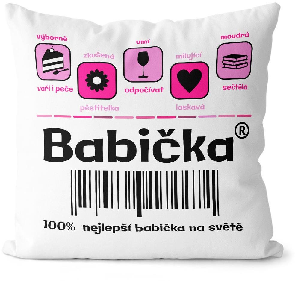 Impar Polštářek Babička 100%