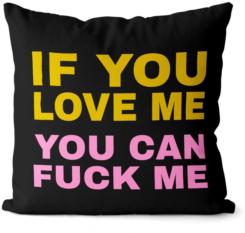 Impar Polštářek If You Love Me