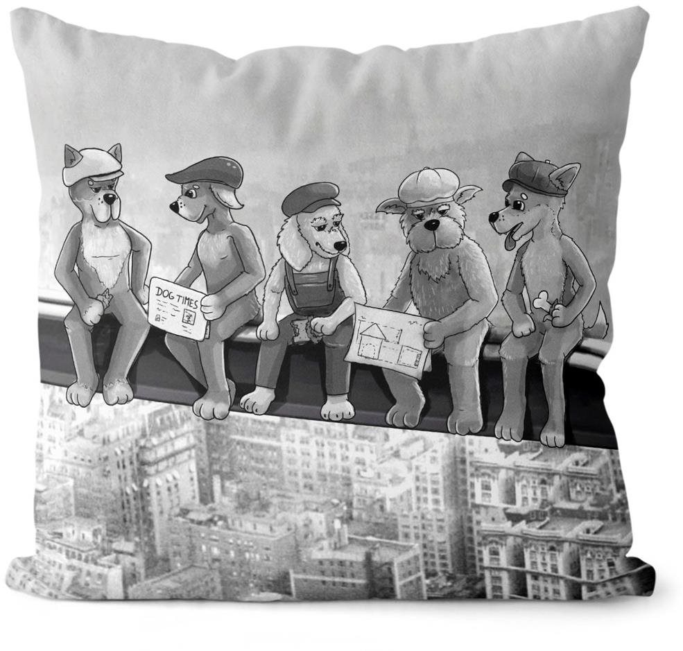 Impar polštář Psi na traverze