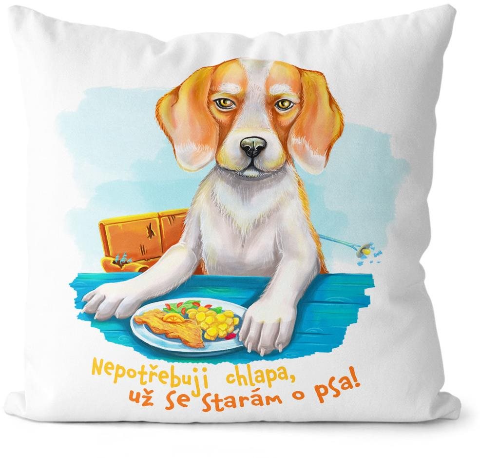 Impar polštář Pes vs. partner