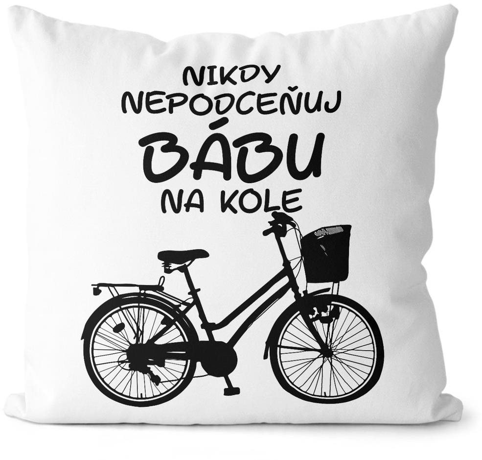 Impar Polštářek Bába na kole