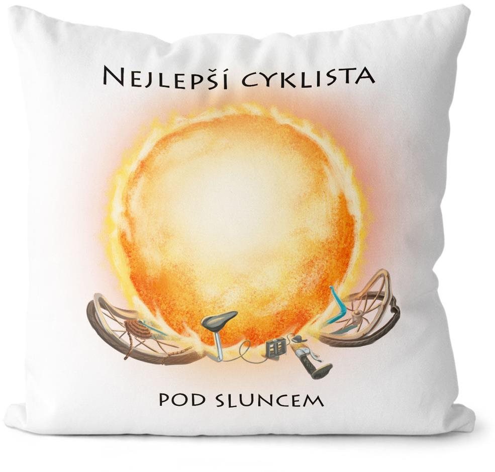 Impar Polštářek Cyklista pod sluncem