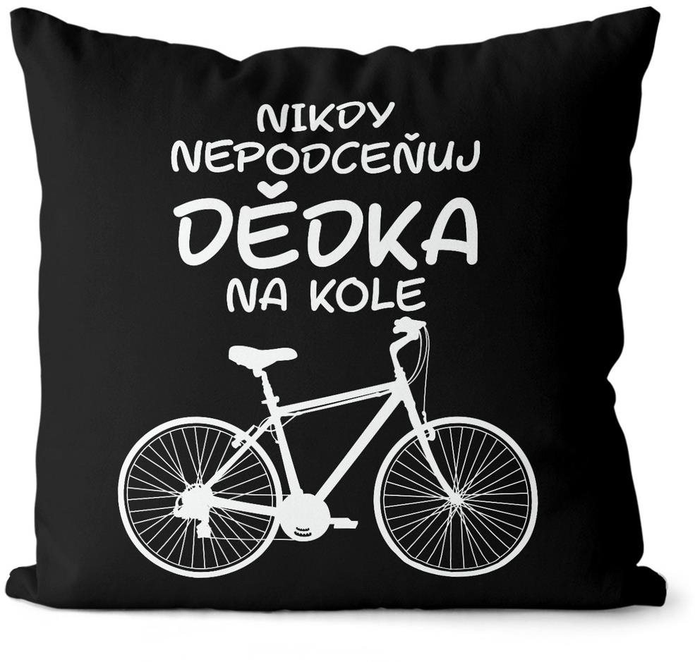 Impar Polštářek Dědek na kole