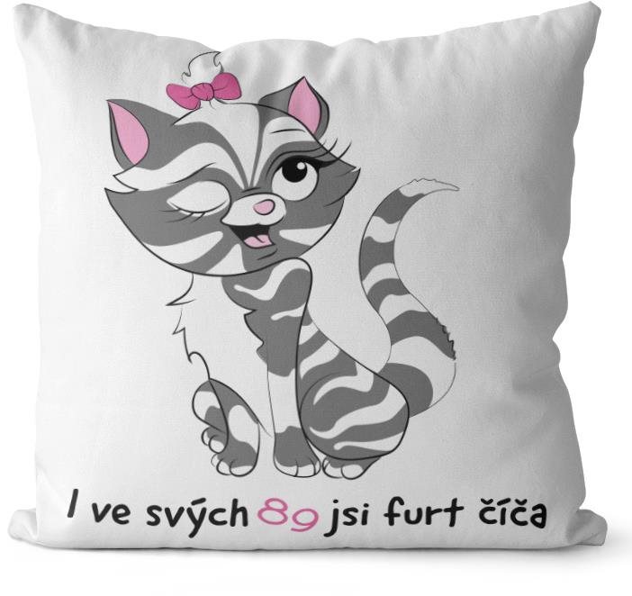 Impar polštář Jsi číča věk 89