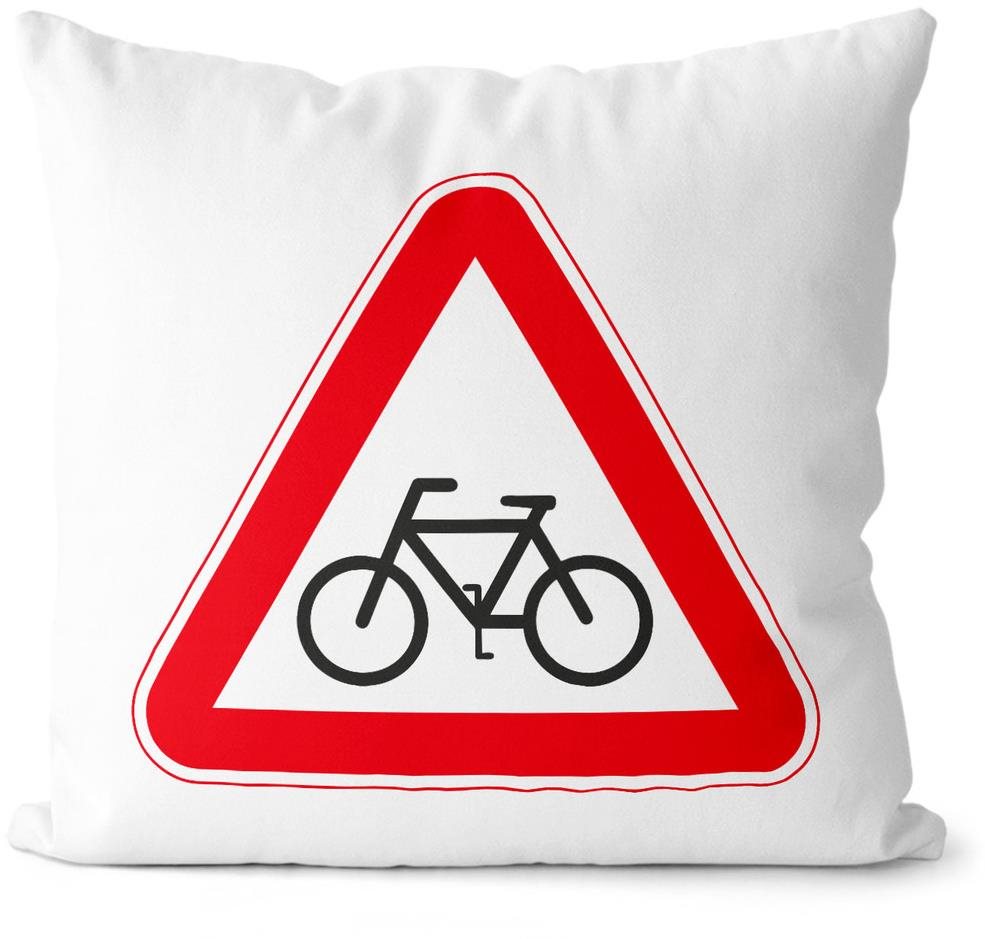 Impar Polštářek Pozor – cyklista