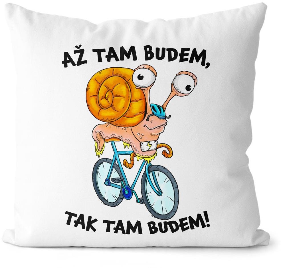 Impar Polštářek Šnek na kole