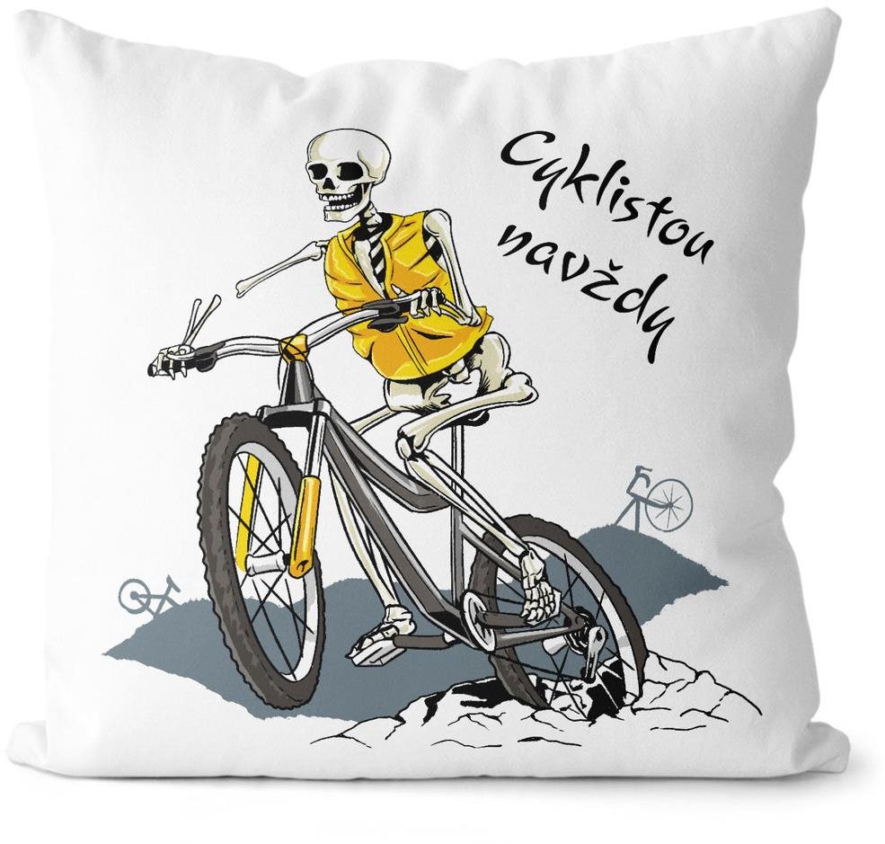 Impar Polštářek Cyklistou navždy