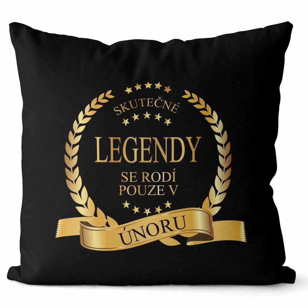 Impar polštář Skutečné legendy – měsíce - Únor