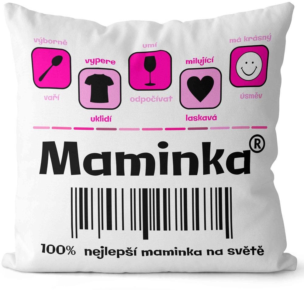 Impar Polštářek Maminka 100%