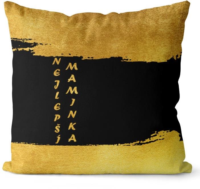 Impar polštář Maminka – gold