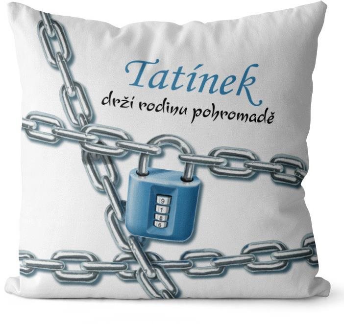 Impar polštář Tatínek drží rodinu pohromadě