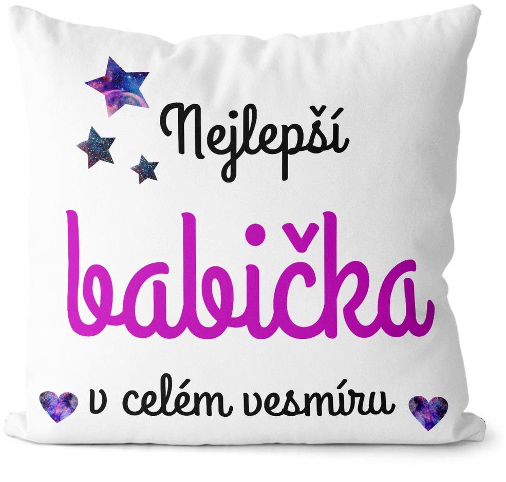 Impar Polštářek Nejlepší babička ve vesmíru