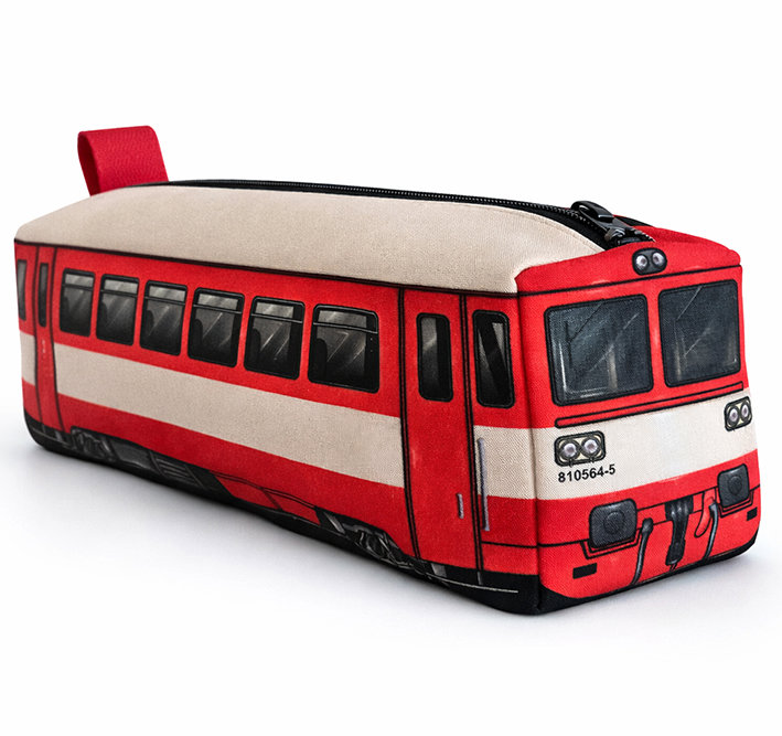 IMPAR Penál Vlak – 810 červená