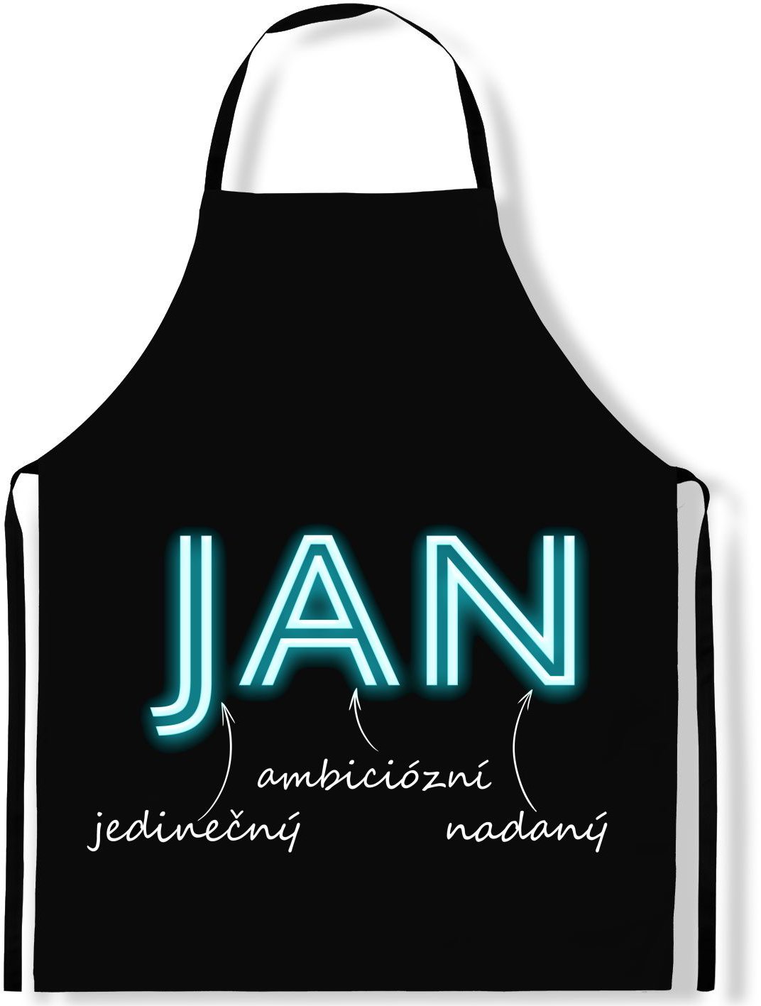 IMPAR Zástěra Mužská jména Neon, Jan