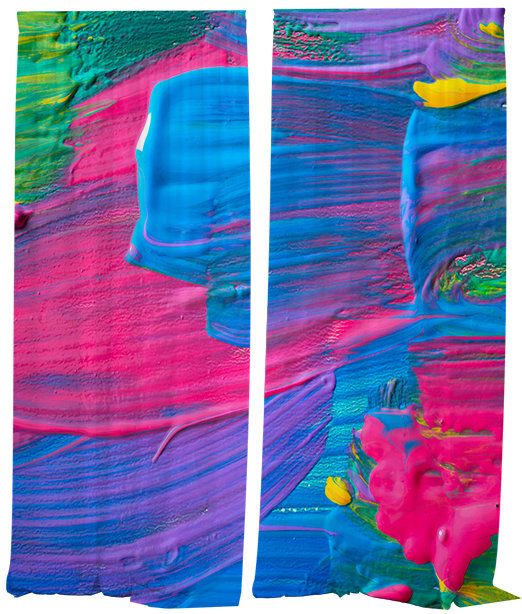 IMPAR Závěsy Tempery,140 × 250 cm
