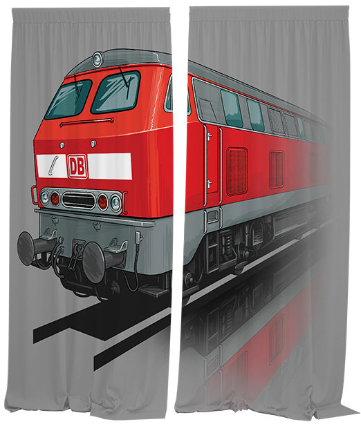 IMPAR Závěsy DB Class 218,140 × 250 cm