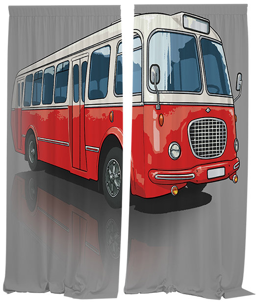 IMPAR Závěsy Škoda 706 RTO,140 × 250 cm