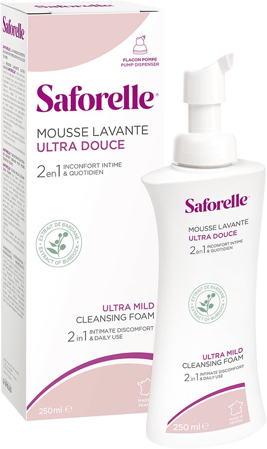 SAFORELLE Ultra Mild Cleansing Foam 250 ml