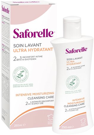 SAFORELLE Intensive Moisturizing Cleansing Care 250 ml