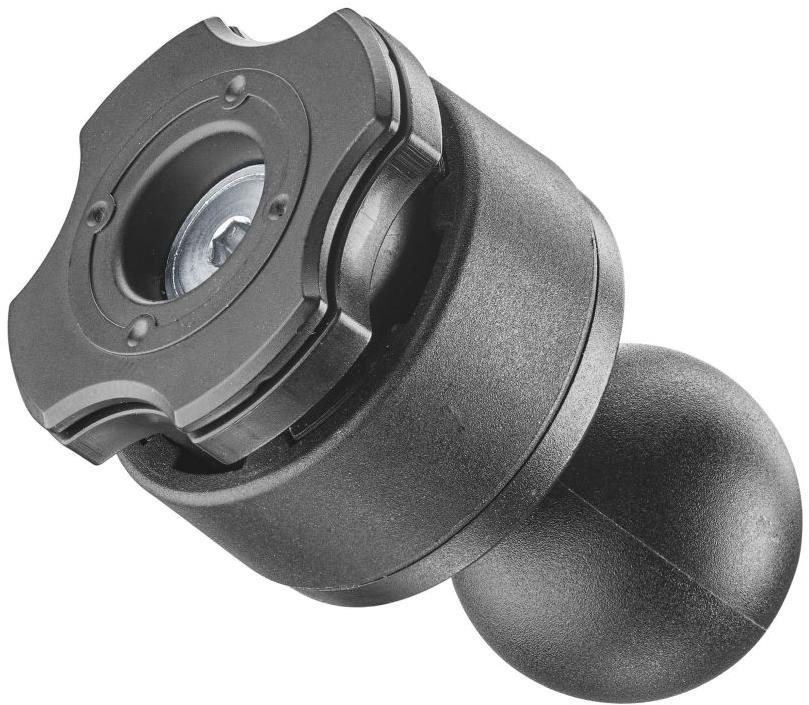 Interphone QUIKLOX s kulovým čepem RAM velikost B černý