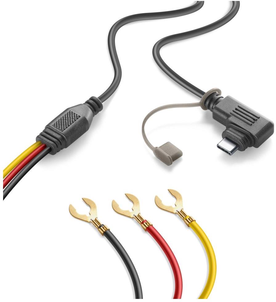 Interphone Ridesync USB-C kabel s baterií