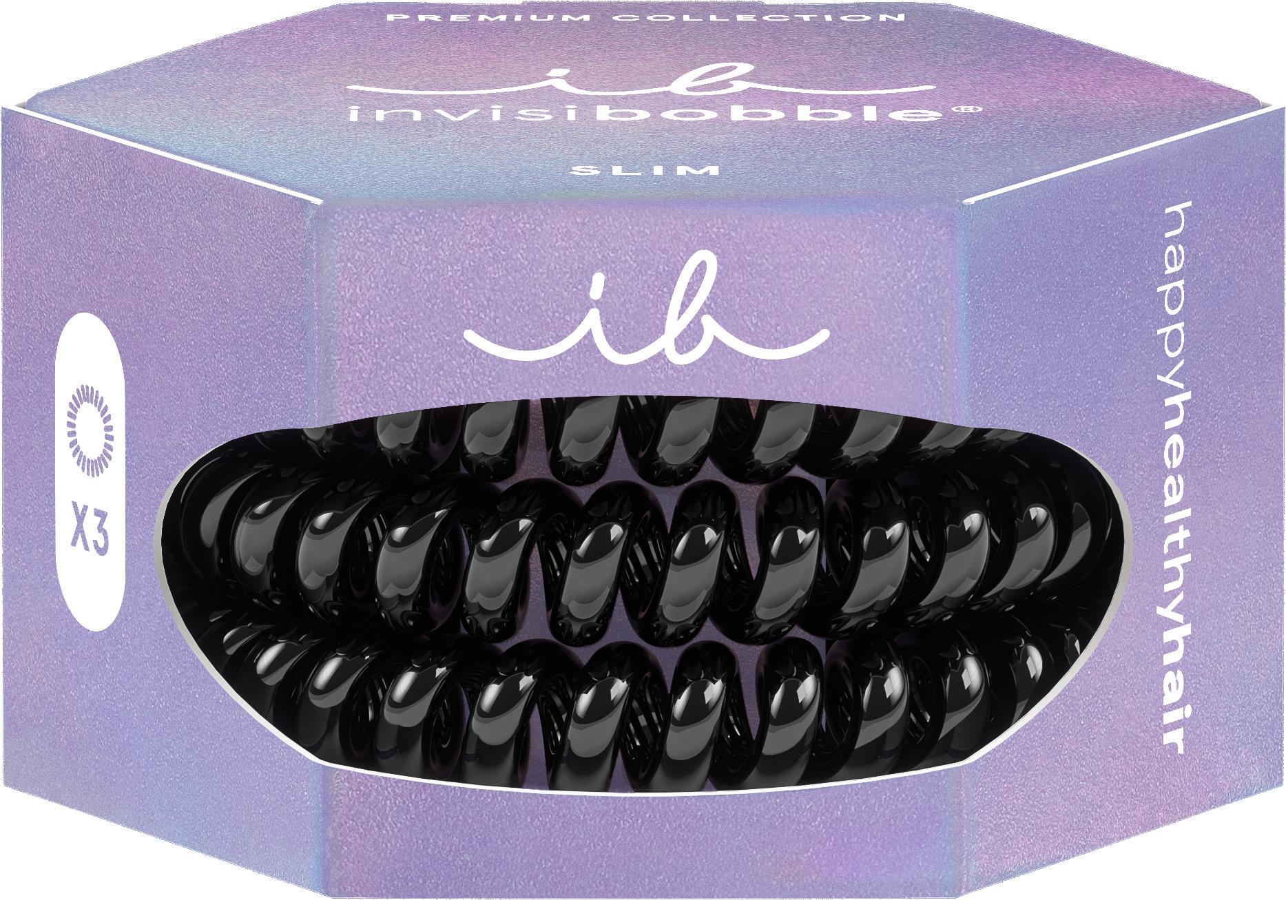 invisibobble® SLIM PREMIUM True Black