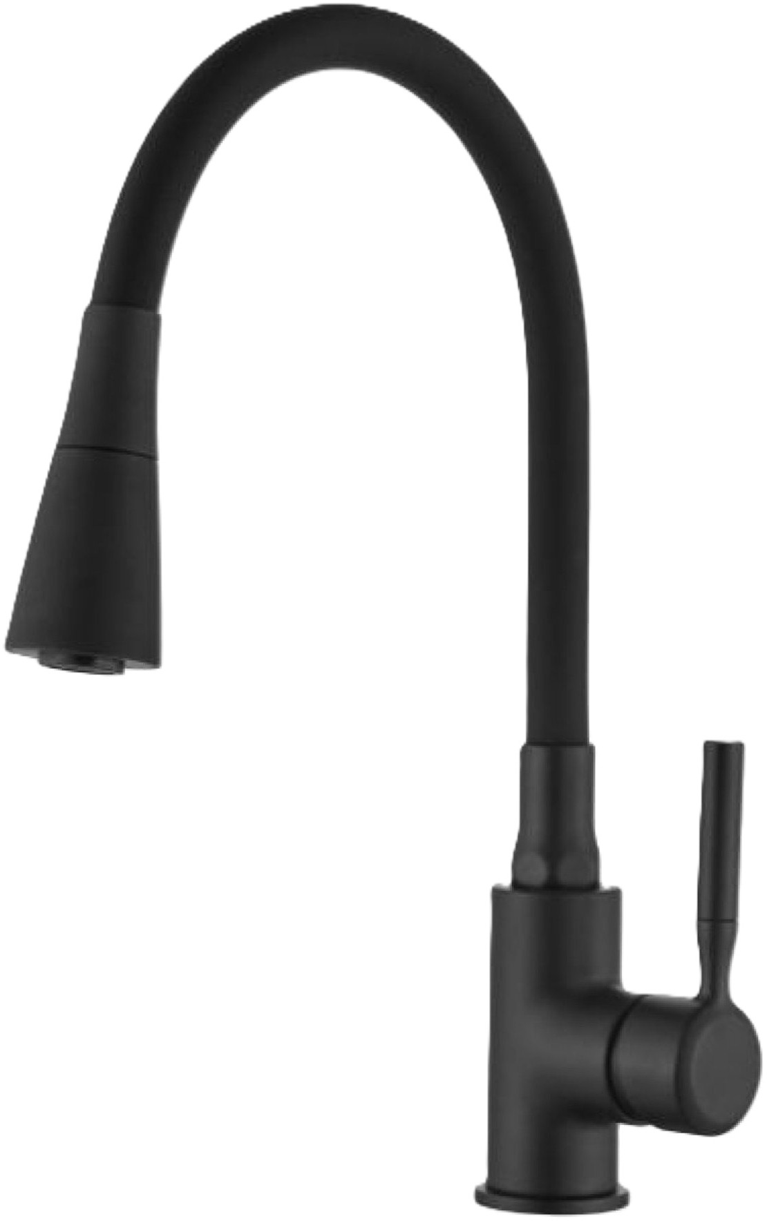 INVENA HULA PLUS dřezová baterie, černá (BZ-85-P04-L)