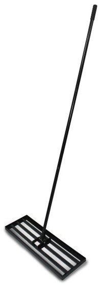 IQ garden Nivelační a zapravovací brána 75 cm, černá