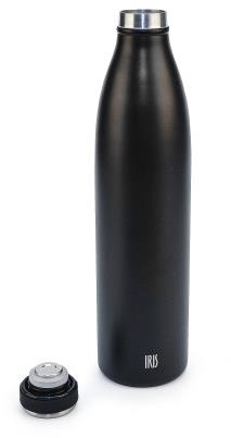 Iris Barcelona Nerezová termoláhev 1 l, černá