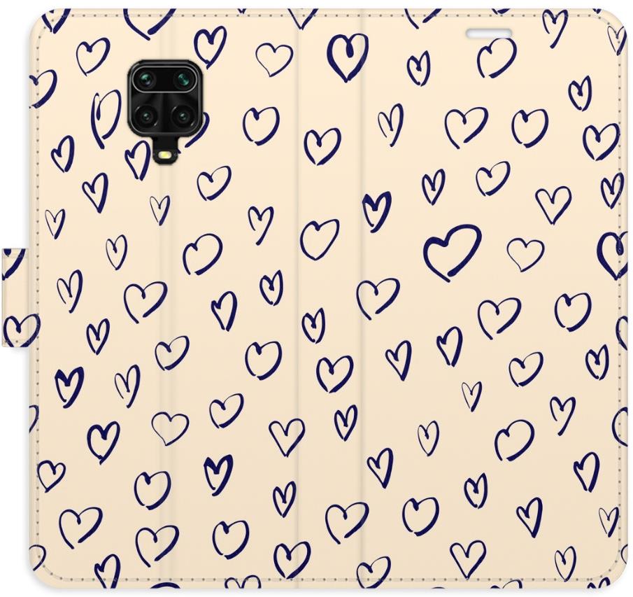 iSaprio Flip pouzdro Heart Light 02 pro Xiaomi Redmi Note 9 Pro / Note 9S