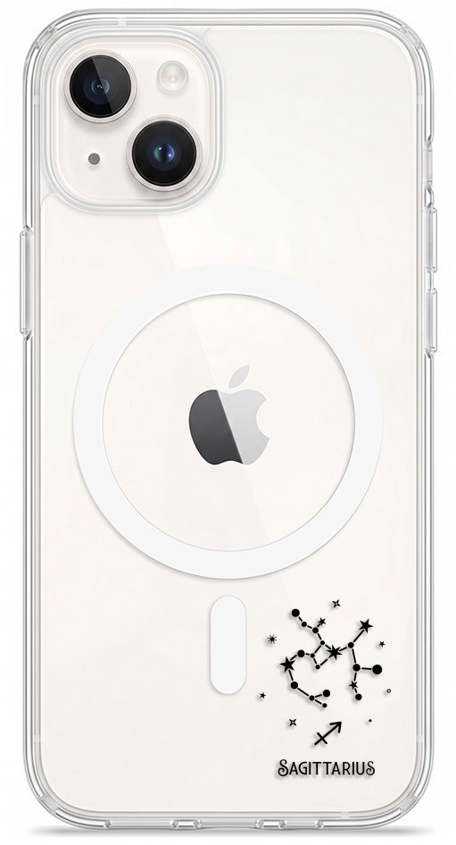 iSaprio Pure MagSafe pouzdro čiré - Střelec II pro iPhone 14