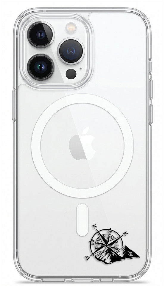 iSaprio Pure MagSafe pouzdro čiré - Explore II pro iPhone 15 Pro