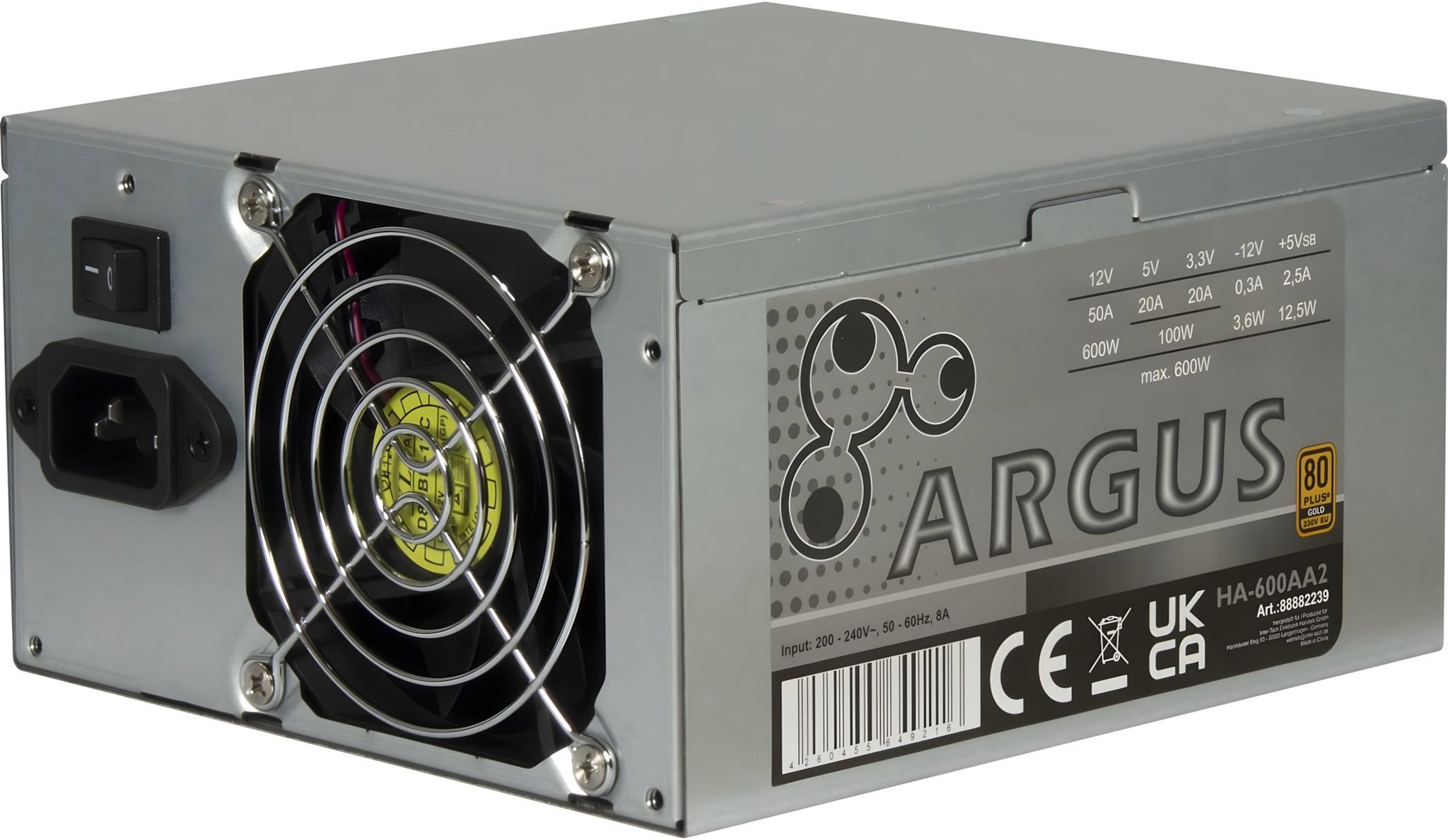Inter-Tech IPC HA-600AA2 600W