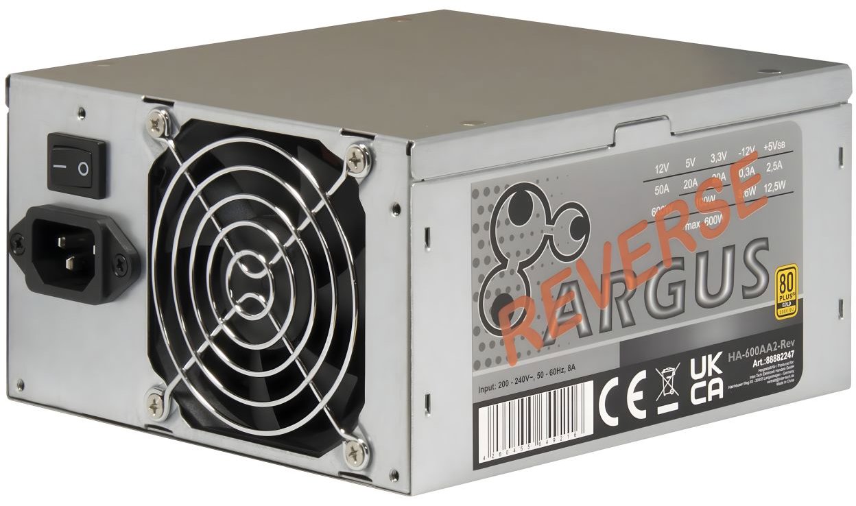 Inter-Tech IPC HA-600AA2-Rev 600W (protiběžný ventilátor)