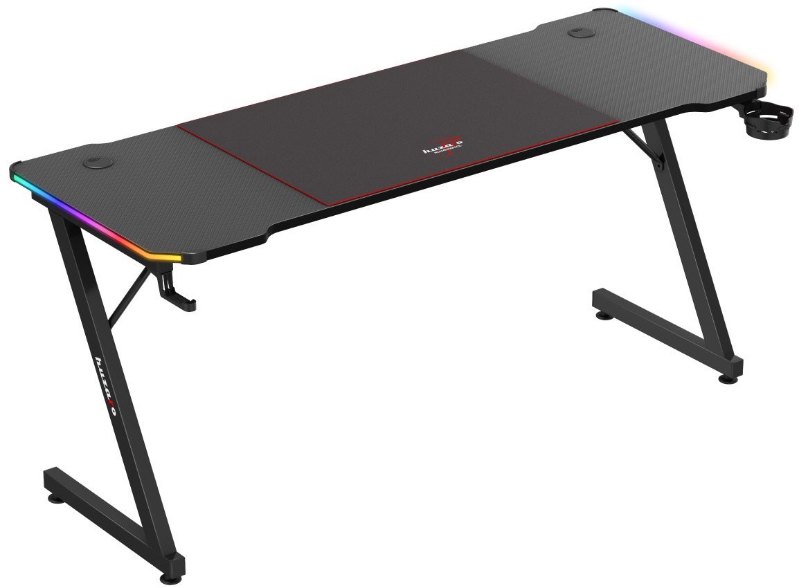 Herní stůl Huzaro Hero 4.8 RGB s RGB osvětlením a ergonomickým designem