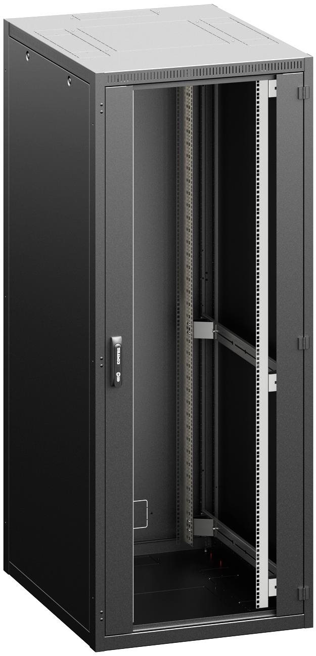 Conteg RI7-42-80/80 - 19" datový rozvaděč, 42U, 800 × 800 mm černý