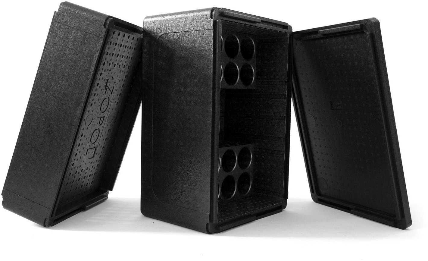 Izopol Dvořák Multibox set 72 l - EPP termobox s víkem, chladící vložkou a 2 ks nápojové vložky