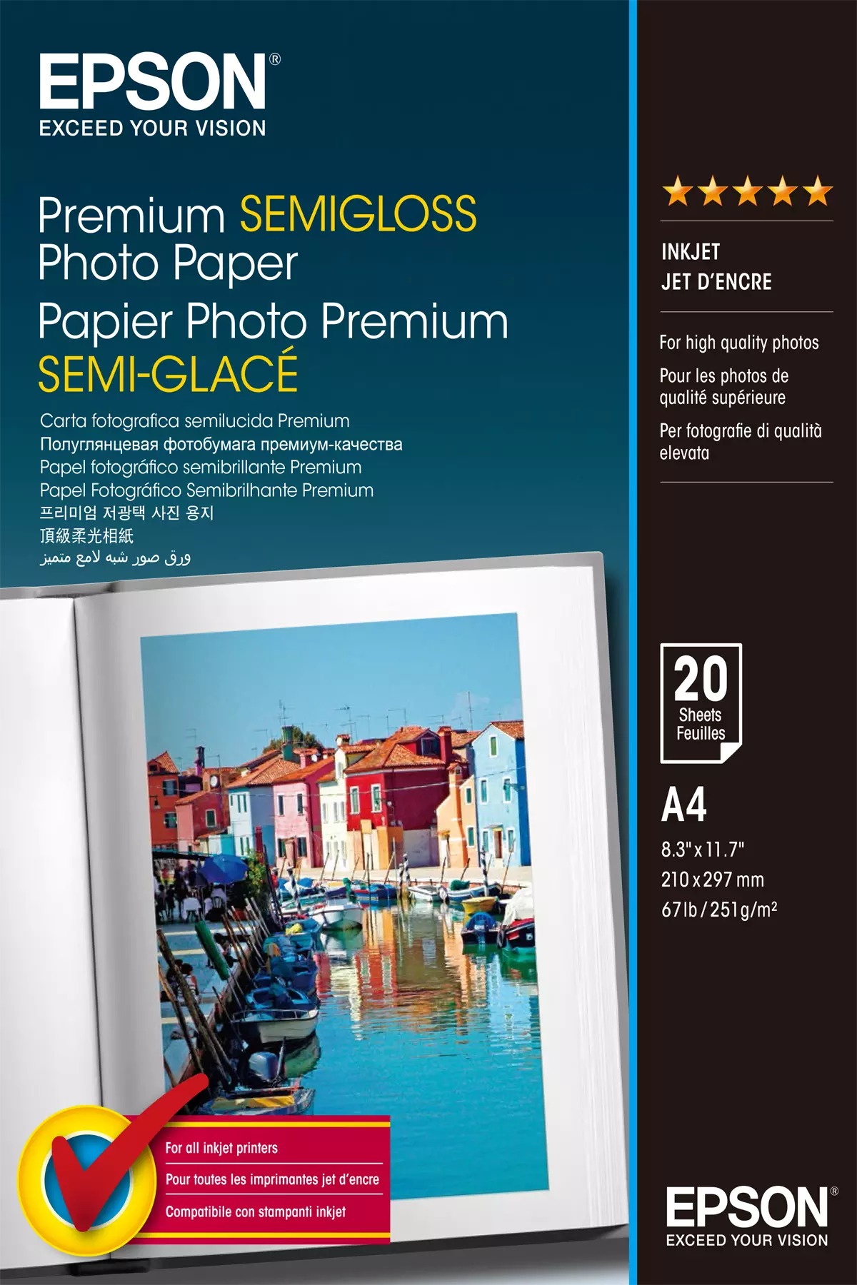 Epson Premium Semigloss Photo Paper