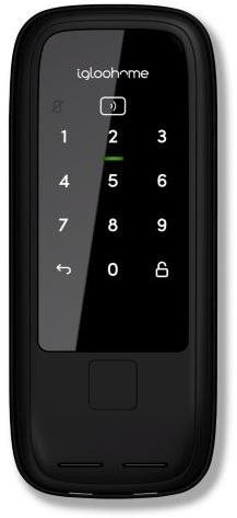 Igloohome Wooden Rim Lock - chytrý zámek na dřevěné dveře