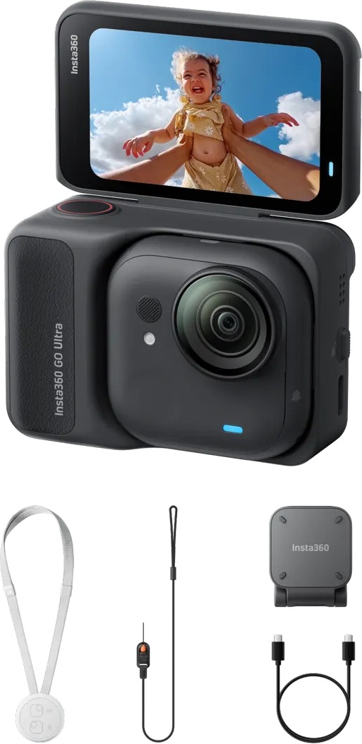 Insta360 GO Ultra Standard Bundle Midnight Black