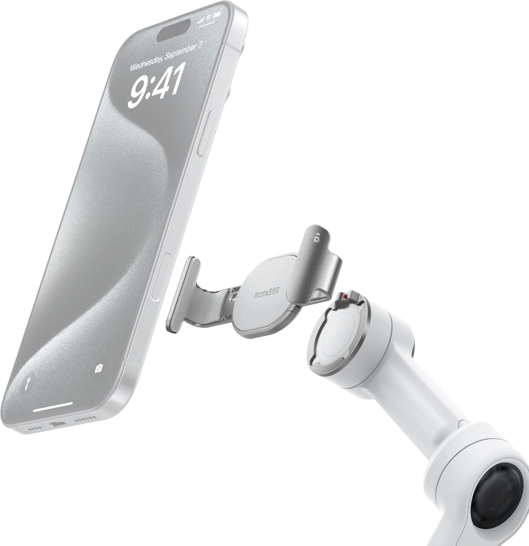 Insta360 Flow 2 Pro Magnetic Phone Clamp
(Stone Grey)