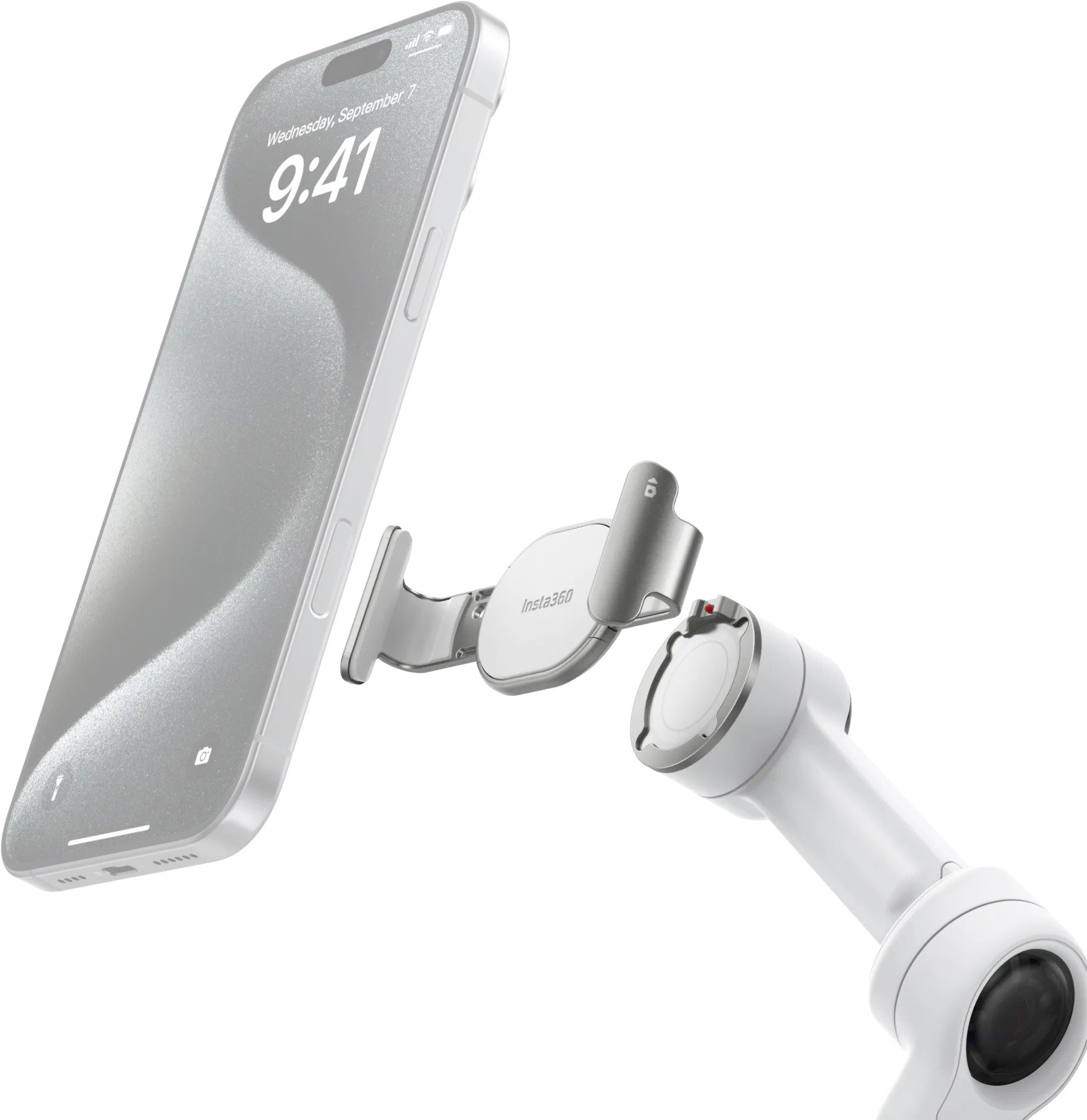 Insta360 Flow 2 Pro Magnetic Phone Clamp
(Summit White)